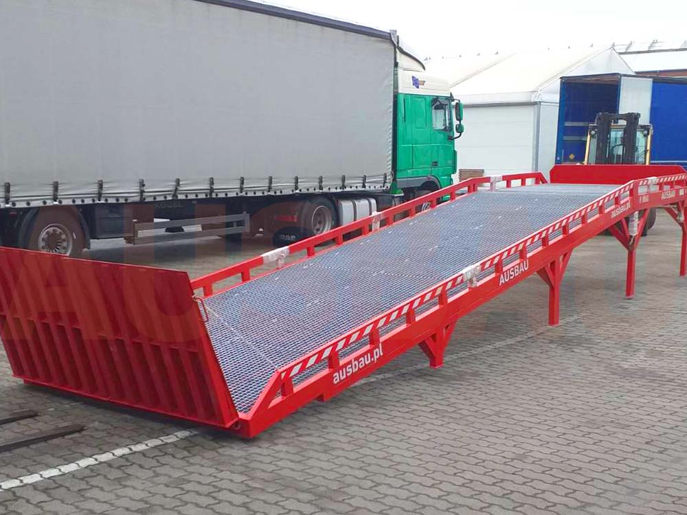 Fixed loading dock ramps