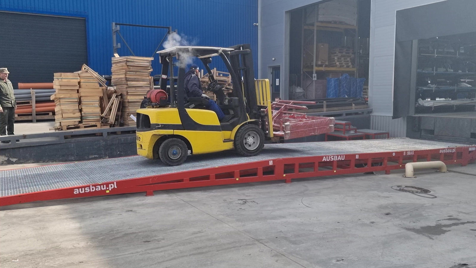 Mobile loading ramp