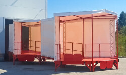 Loading complex for vans and commercial vehicles