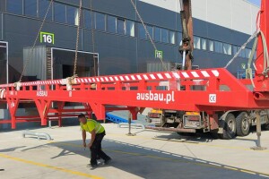 Fixed ramp for warehouse