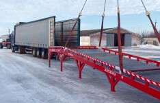 Fixed Ramp for Heavy Machinery