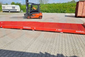 stationary loading yard ramp