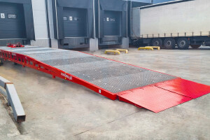 a loading dock platform