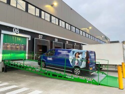 Fixed loading ramp for a postal operator in the Netherlands