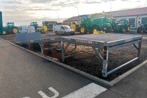 La rampa di carico da Piazzale AUSBAU-STB