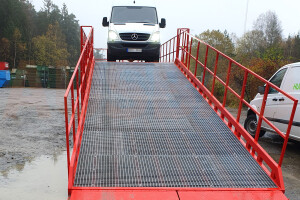Mobile ramp AUSBAU