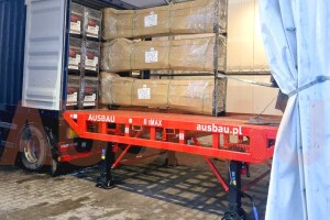 truck loading platform